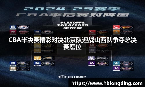 CBA半决赛精彩对决北京队迎战山西队争夺总决赛席位